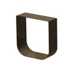 Tunnel d'extension ferplast swing 1 - modulable - couleur marron - pour chatiere