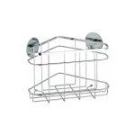 Etagre d'angle douche, tagre angle salle de bain, fixation sans perage turbo - loc, acier inox, ...