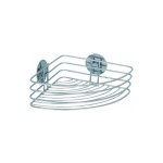Etagère d'angle douche murale, panier de douche fixation sans perçage, turbo - loc®, acier, 26, 5x10, ... Etagère d'angle douche murale, panier de douche fixation sans perçage, turbo - loc®, acier, 26, 5x10, ...