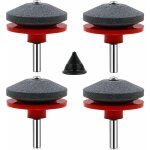 Tuserxln - 4 pices affuteur lame tondeuse gazon universel aiguiseur de tondeuse accessoires pour tondeuses ...