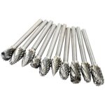 Accessoires de meulage électrique 10 pièces 0. 120. 24 pouces fraise en carbure d'acier au tungstène ... Accessoires de meulage électrique 10 pièces 0. 120. 24 pouces fraise en carbure d'acier au tungstène ...