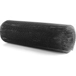 Tuserxln - grille de calandre de voiture en alliage d'aluminium 3x6mm grille de corps pare - chocs rhombique ...
