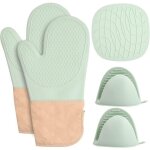 Tuserxln - manique silicone gant four anti chaleur gant cuisine four impermable maniques cuisine gants ... Tuserxln - manique silicone gant four anti chaleur gant cuisine four impermable maniques cuisine gants ...