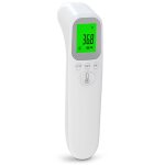 Thermomtre frontal, mesure frontale, lecture code couleur, lcd, alerte fivre, fonction mmoire