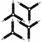 Tuserxln - triangle tendeur drap housse rglable, fixation sangle de maintien pour literie, drap lit, ...