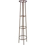 Tuteur colonne 200x44 cm fer vieilli louis moulin