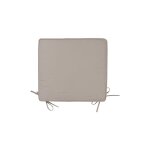 Tuttacasa - boite a' coussins pour chaises et fauteuils 6 pcs e'cru 38x41x5 cm pour jardin exte'rieur ...
