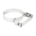 Collier inox 20 cm pour conduit de cheminée Collier inox 20 cm pour conduit de cheminée
