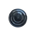 Rosace pour tuyaux de poele noirs 12 cm en tole peinte noire accessoires poele pie'ces de'tache'es