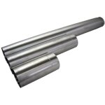 Tuyau d&39�chappement en aluminium bertrams 14rl500 - 180 500 mm, � 180 mm x 2000 mm