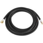 Tuyau d'alimentation en caoutchouc m161, 5 de 3, 7 m�tres, de remplacement pour torche de soudage wp17 ...