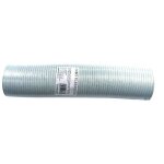 Mbm ? tuyau en aluminium blanc extensible 50 mm ? longueur 0, 5 � 1, 5 m ? conduit de fum�e pour installation ...