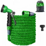 Vurahome - tuyau d'arrosage 50 pi, tuyau d'arrosage extensible, tuyau d'arrosage flexible sans pli, noyau ...