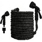 Tuyau d'arrosage extensible 15m, flexible avec pistolet de pulv�risation multifonction - pour arrosage ...