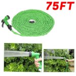 Skecten - tuyaux d'arrosage extensible rtractable 22. 5m avec pistolet 7 fonctions vert