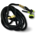 Tuyau d'arrosage extensible rétractable pro pistolet 8 positions - a l'unité - 6 à 15 mètres Tuyau d'arrosage extensible rétractable pro pistolet 8 positions - a l'unité - 6 à 15 mètres