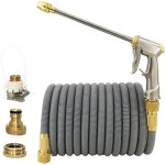 Tuyau d'arrosage, pistolet pulv�risateur haute pression � longue perche, tuyau t�lescopique d'arrosage ...
