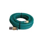 Fp - tuyau d'aspiration avec cr�pine vert / trans. 1' ig / ag, 4m