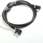Tuyau de conduite de carburant moteur de bateau, 3 / 8in tuyau de conduite de carburant ensemble de connecteur ...