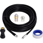Tuyau d�boucheur canalisation 15m, furet karcher compatible avec karcher k2, k3, k4, k5, k6, k7, nettoyeur ...