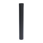 Ten - tuyau mail noir mat 125 x 1m