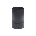 Tuyau �mail noir mat �150 x 25 cm