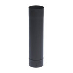 Tuyau émail noir mat Ø153 x 25 cm Tuyau émail noir mat Ø153 x 25 cm