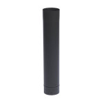 Ten - tuyau émail noir mat Ø200 x 66 cm Ten - tuyau émail noir mat Ø200 x 66 cm