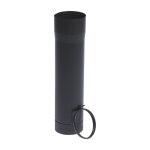 Tuyau émail noir mat télescopique Ø111x50cm + bague Tuyau émail noir mat télescopique Ø111x50cm + bague