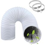 Tuyau d'�vacuation diam�tre de 125 mm longueur 3 m gaine ventilation en aluminium tuyau d'�vacuation ...