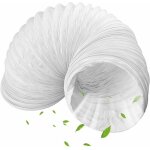Tuyau d'�vacuation d'air en pvc flexible, diam�tre de 130 mm longueur de 1. 5 m, tuyau evacuation climatiseur ...