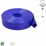 Fermier - tuyau vacuation eau gros dbit pour pompe de jardin diamtre 3' longueur 50m