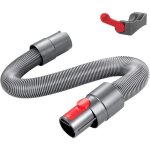 Tuyau flexible pour aspirateur dyson v15 v11 v10 v8 v7 series, kit d'accessoires pour dyson v15 v11 v10 ...