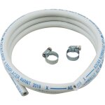 Tuyau flexible gaz propane / butane avec 2 colliers de serrage Tuyau flexible gaz propane / butane avec 2 colliers de serrage