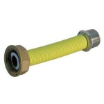 Tuyau flexible en inox pour compteur de gaz mf cm. 20 parigi dimensions : 1 1 / 4 x 3 / 4
