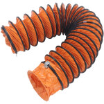 Tuyau flexible en pvc pour ventilateur d'extraction, robuste, 8 pouces, avec crochet en forme de s, support ...