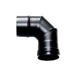 Tuyau de fumee courbe 90 dn 100 emaille peint 600 degres tuyau de poele a granules noir ce made in italy ... Tuyau de fumee courbe 90 dn 100 emaille peint 600 degres tuyau de poele a granules noir ce made in italy ...