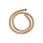 Tuyau de gaz butane et propane nf  visser en inox 1, 50 m - sans date limite d'utilisation - tuy4010 ...