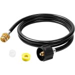 Tuyau � gaz propane, conduite � gaz propane, adaptateurs et raccords 1. 8m pour grils portables br�leurs ...