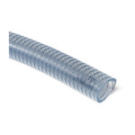 Tuyau plastique transparent aspiration spire acier �38, le m�tre