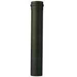 Tuyau pour poele a' granule's en porcelaine noire mate diame'tre 10 cm hauteur 100 cm livre' sans joint ...