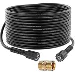 Tuyau de rechange d'extension pour nettoyeur haute pression 10m, 2000 psi m22 femelle flexible avec m22 ...