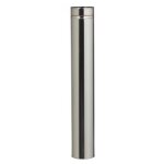 Tuyau rigide inox 304 diamtre d. 111mm longueur 1m tous combustibles ten 601111