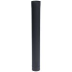 Ten - tuyau émail noir mat Ø150 x 1m Ten - tuyau émail noir mat Ø150 x 1m