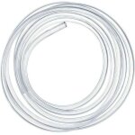Tuyau transparent de pression 3 m�tres, 10 � 12mm tuyauterie flexible tube de pvc