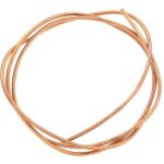 Tuyau de tube en cuivre de 2m, tube de cuivre 6mm (od), 5mm (id), tube en cuivre souple c1100 t2, pour ...