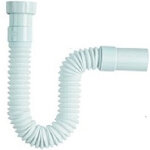 Tuyau de vidange 1 1 / 2 eau long pour siphon flexible lavabo bidet