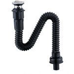 Tuyau de vidange en s pour tuyau d'�vacuation pour lavabo �vier tuyau d'�vacuation des eaux us�es siphon ...