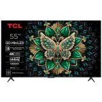 Tv qd mini led tcl 55c69k 140 cm 4k uhd 2025 aluminium brossé Tv qd mini led tcl 55c69k 140 cm 4k uhd 2025 aluminium brossé