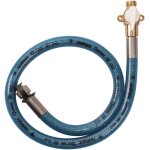 Two - inox flexible 1m + robinet roai - gaz naturel